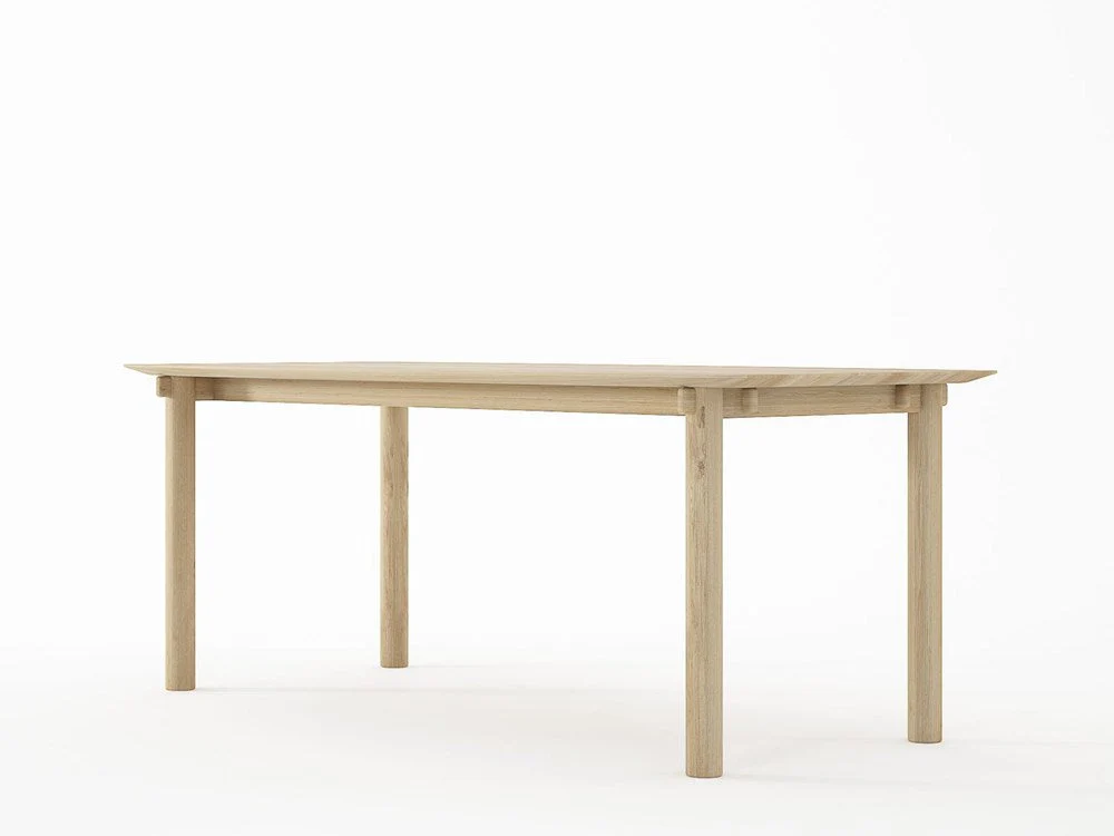 Tenon Rectangular Dining Table 200cm - European Oak