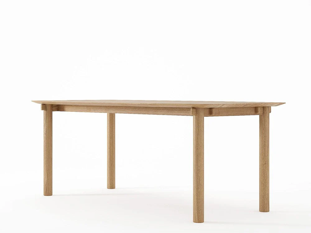 Tenon Rectangular Dining Table 200cm - Teak