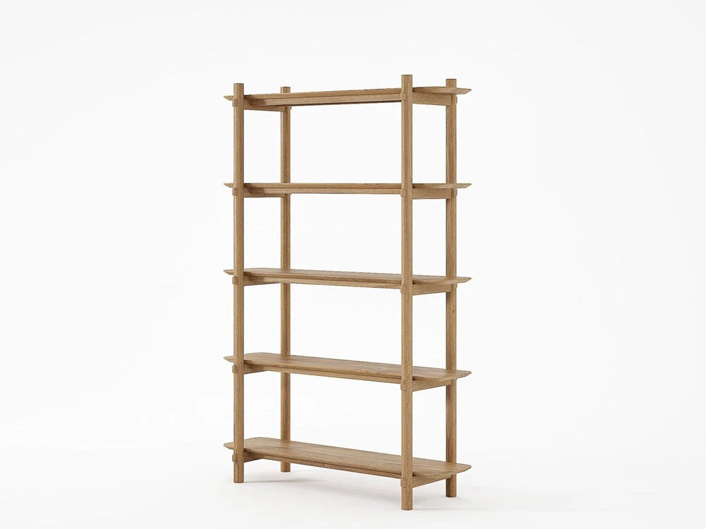 Tenon Bookcase 120cm - Teak