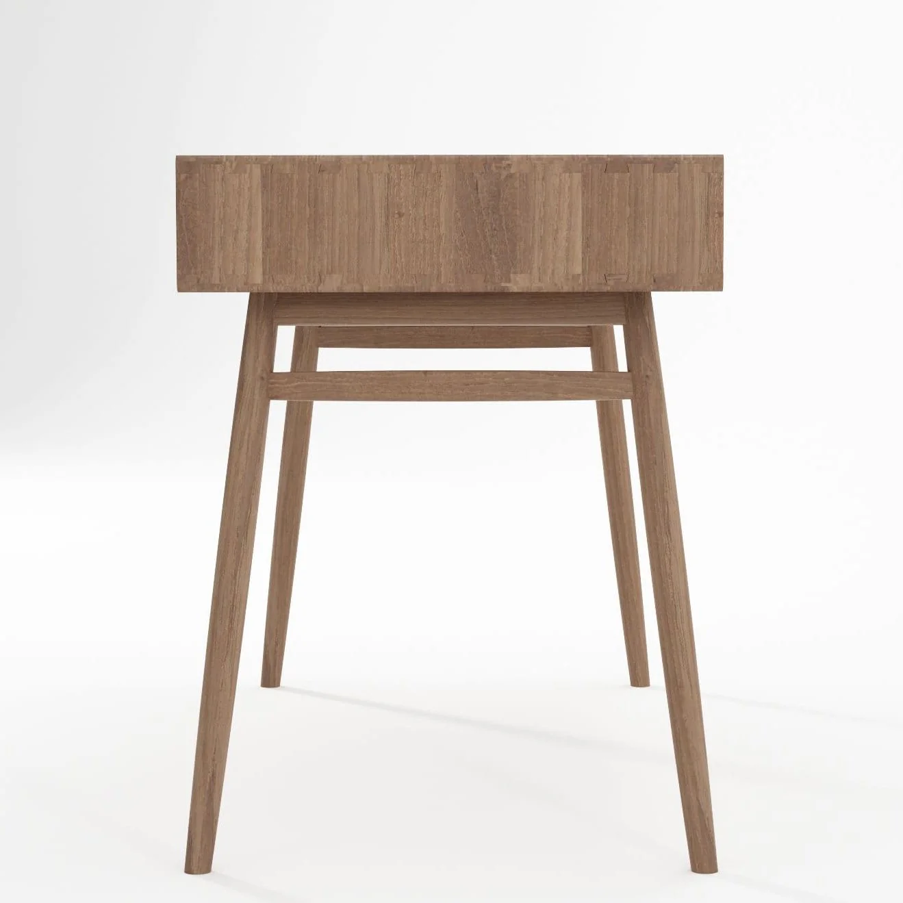 Twist Desk with 2 Drawers - FSC RecycledTeak - Image 6