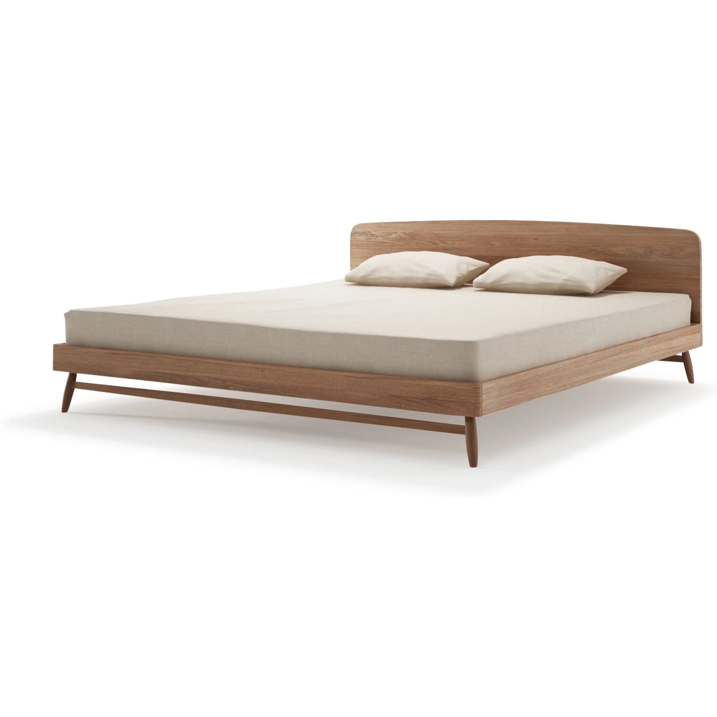 Twist King Bed - FSC Recycled Teak