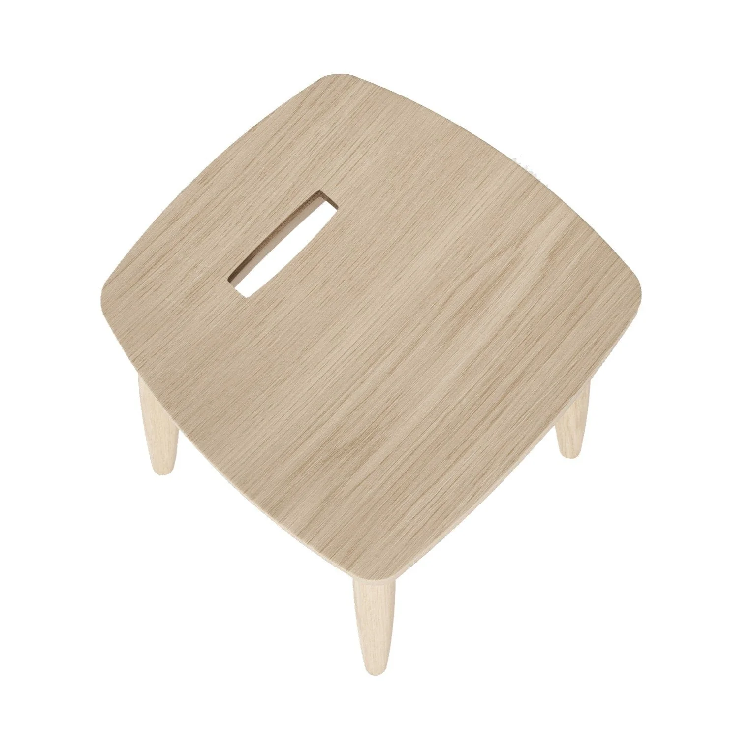 Twist Stool - European Oak - Image 3