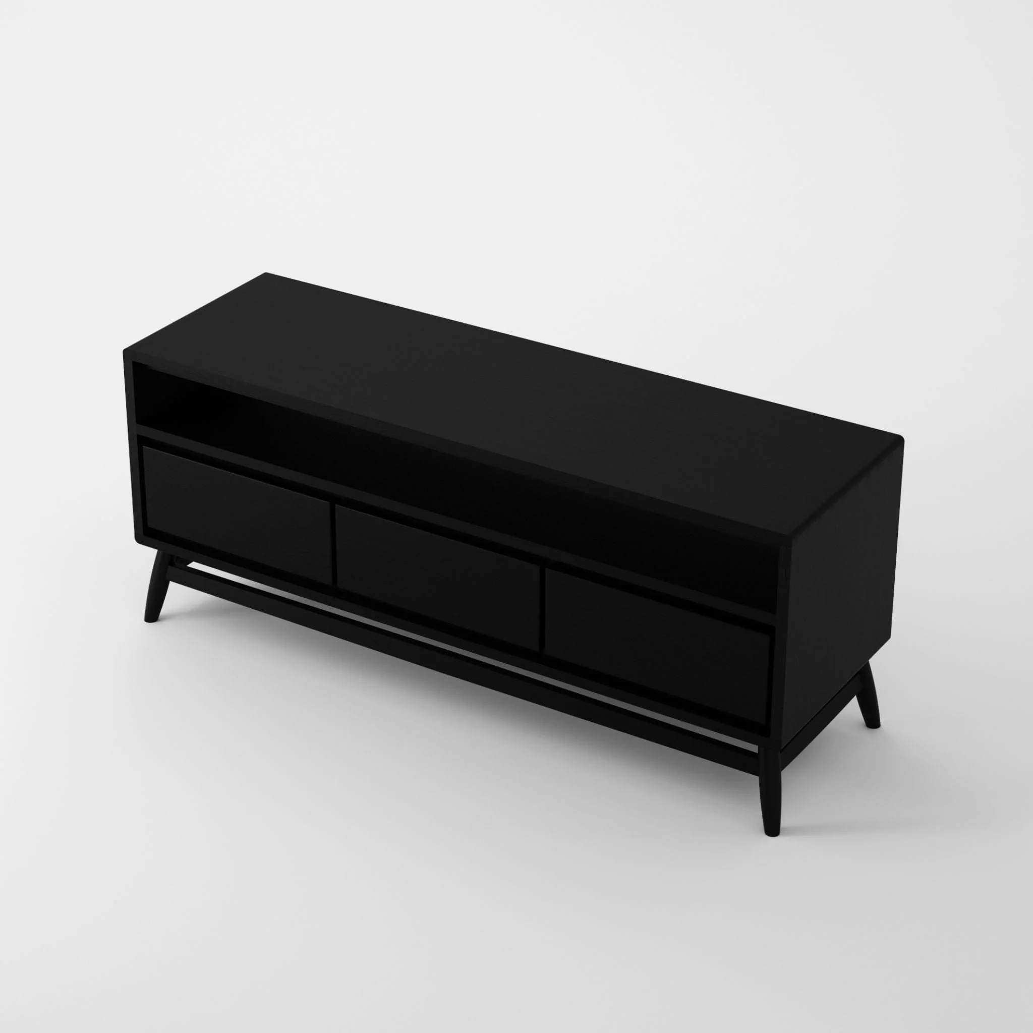 Twist TV Unit - Satin Black - Image 4