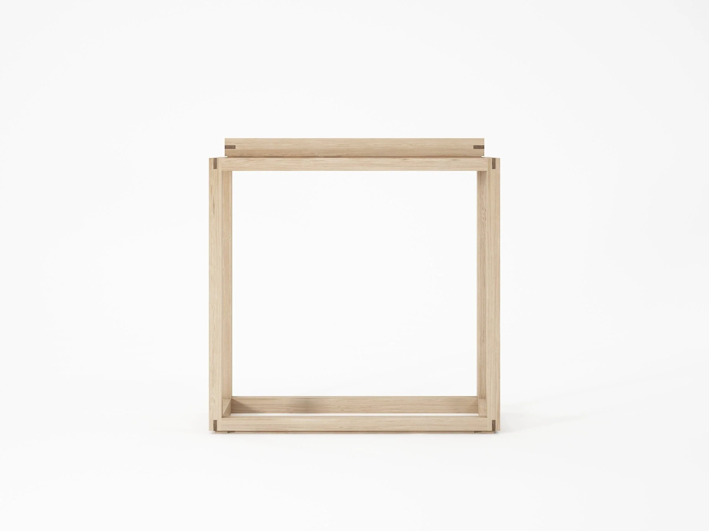 Up and Down Console Table - European Oak - Image 5