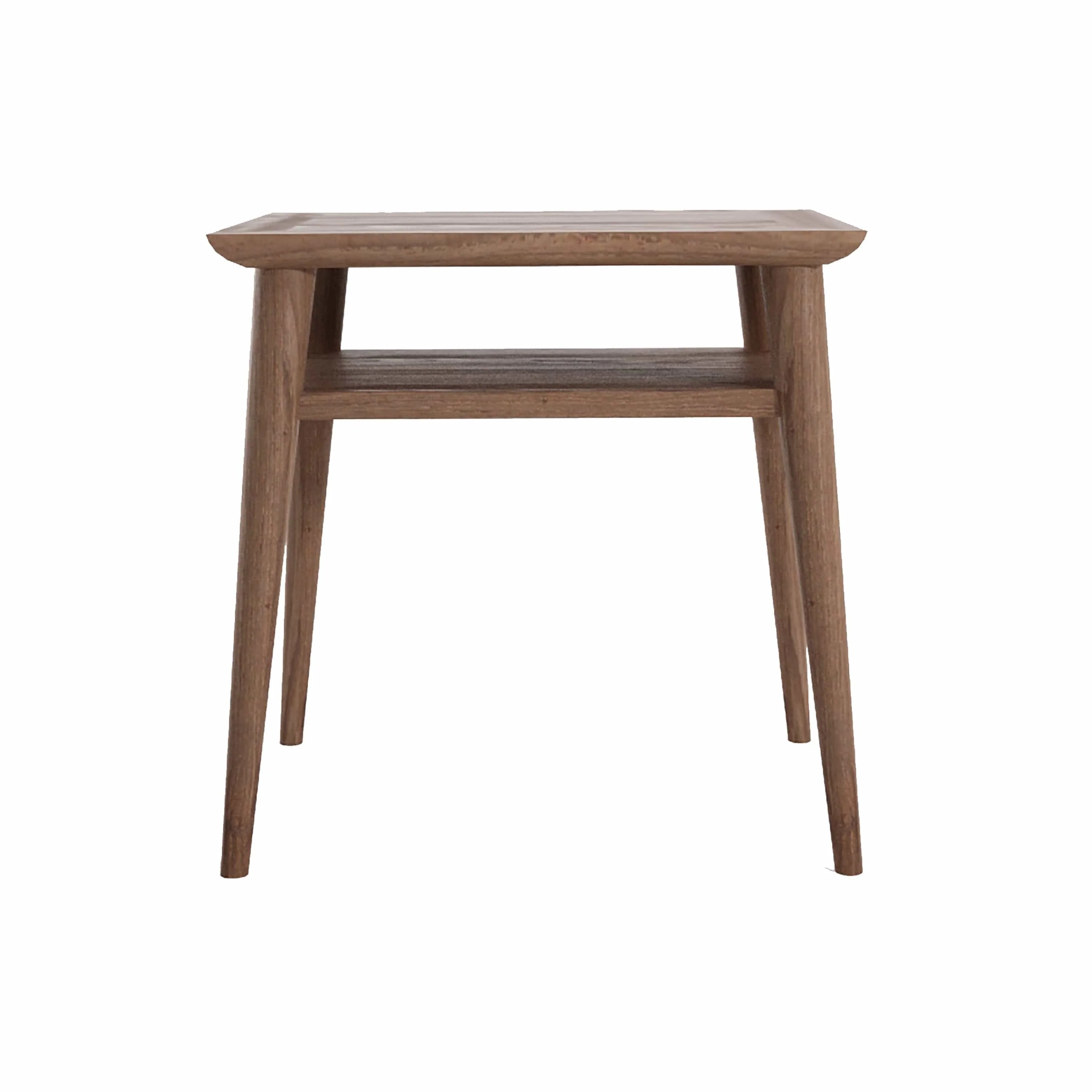 Vintage Narrow Open Bedside - FSC Recycled Teak - Image 3