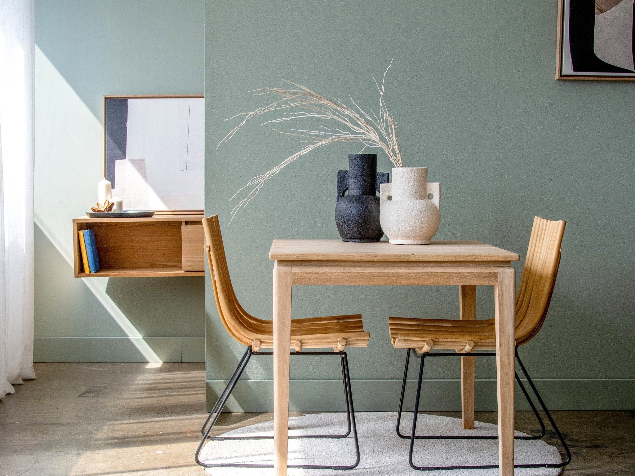 Warp Dining Chair Natural - Image 3