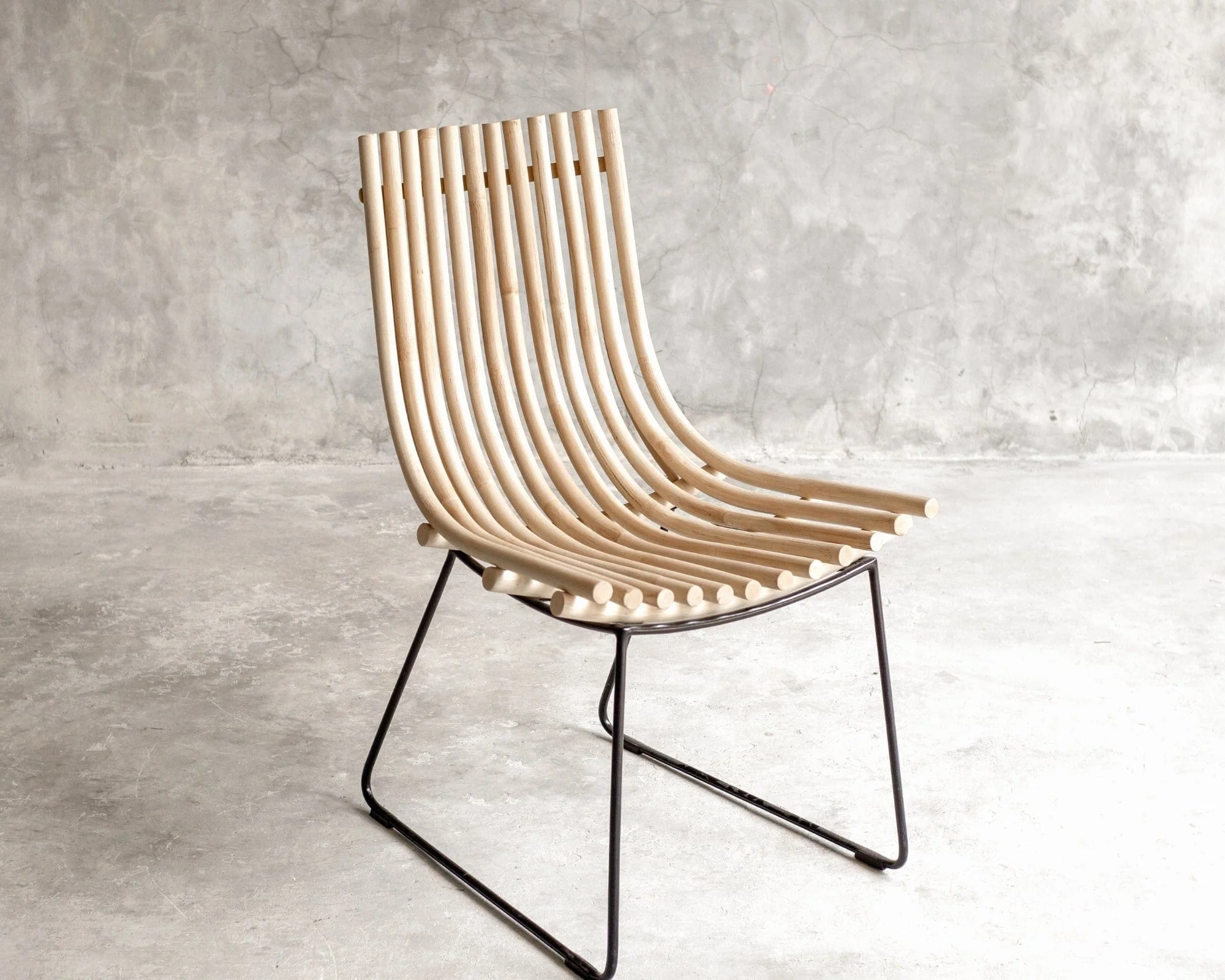 Warp Dining Chair Natural - Image 4