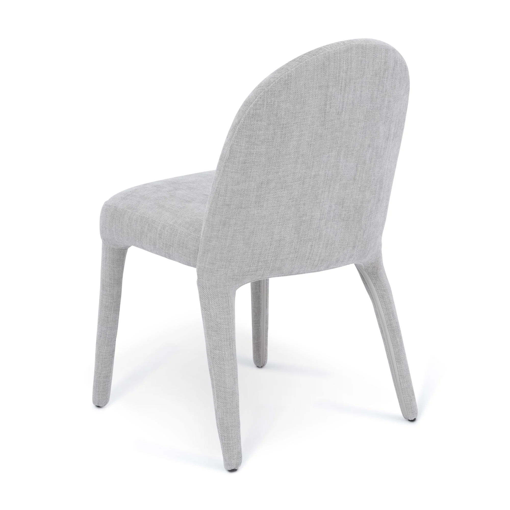 Wyatt Dining Chair Fossil Fabric Upholstery - Image 6