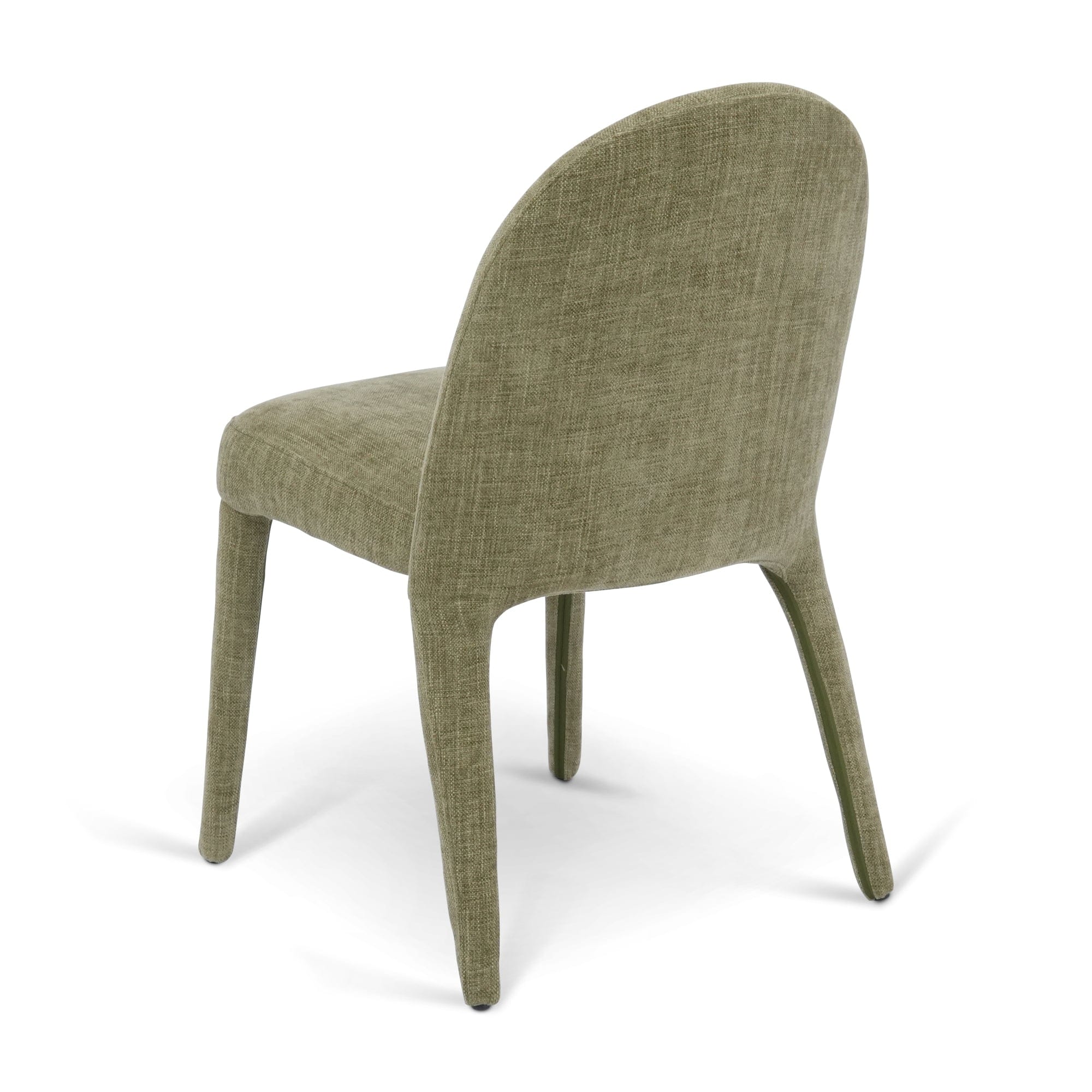 Wyatt Dining Chair Leaf Fabric Upholstery - Image 6